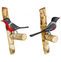 Резные фигуры из массива дуба.