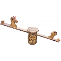 Качели дубовые