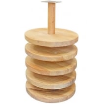 Резные фигуры из массива дуба.