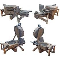 Резные фигуры из массива дуба.