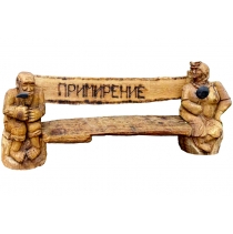 Резные фигуры из массива дуба.