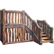 Лестничные ступени, лестницы из массива дуба.