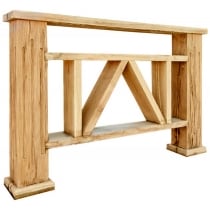 Заборы, перила, ограждения... из массива дуба.